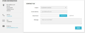 [Prestashop help] How to configure Contact Us form and Contact email address in PrestaShop website?