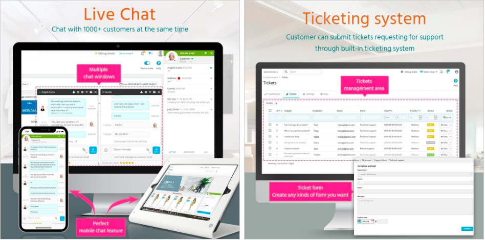 3 mobile live chat