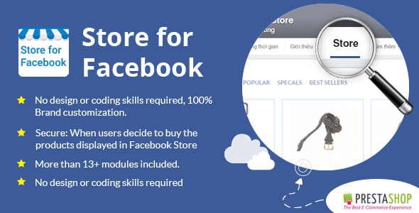 Prestashop Facebook Store - FbStore Module