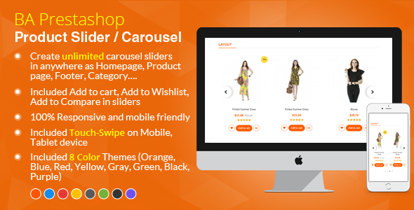 BA Responsive/Unlimited Product Slider Carousel