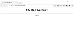 How to Fix 502 Bad Gateway Error Using Nginx in Prestashop website?